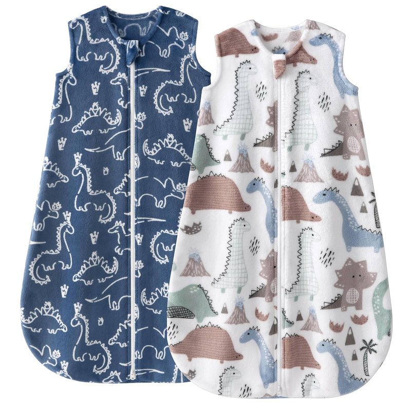 Yoofoss Baby Sleep Sack - 1.5 Tog Fleece Wearable Blanket for Newborns | Soft & Warm, 0-6 Months