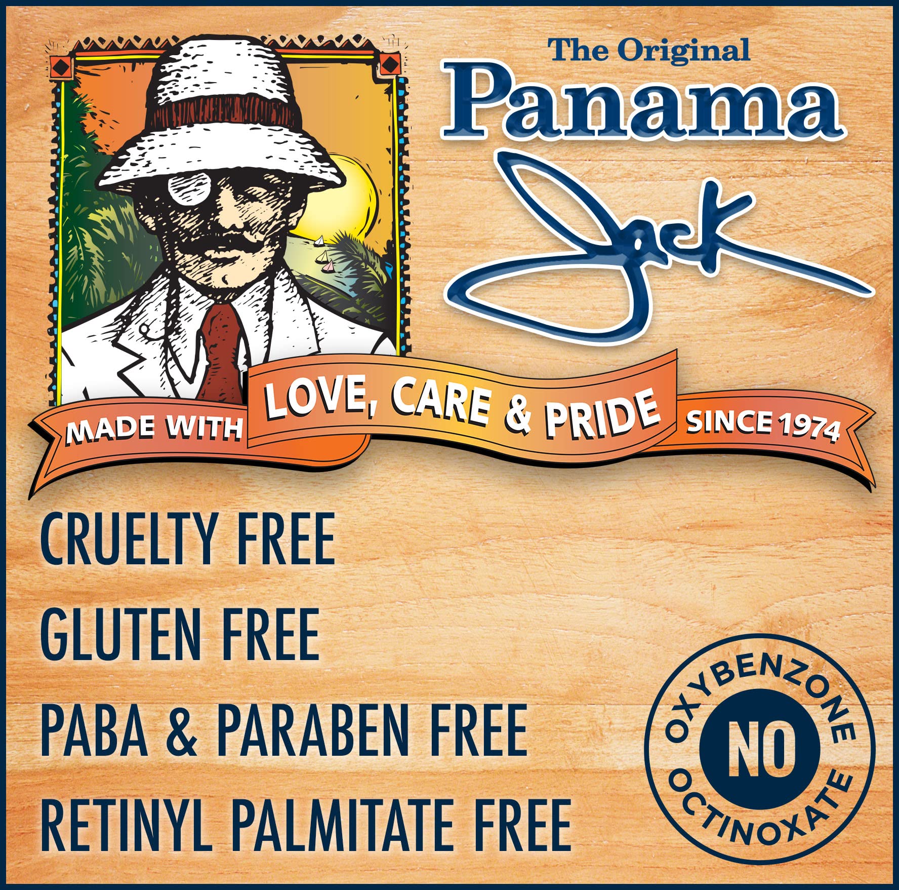Panama Jack Instant Bronzer Sunscreen - SPF 8, Antioxidant, Moisturizing, PABA, Paraben, Gluten & Cruelty Free, Water Resistant (80 Minutes), 5.5 OZ (Pack of 2)