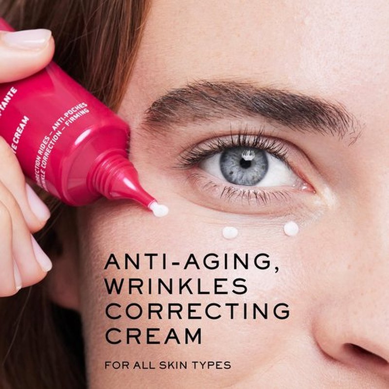 Nuxe Merveillance Lift Eye Cream Firming & Lifting Anti-Aging Treatment for Wrinkles, Puffiness & Bags, 0.51 Fl Oz