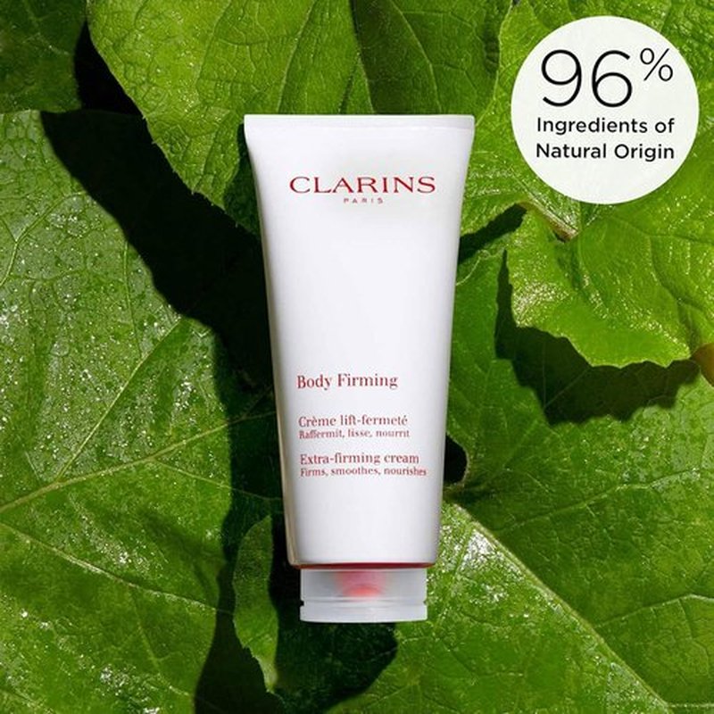 Clarins Extra-Firming Body Cream - Anti-Aging Lotion That Firms & Smoothes | 96% Natural Ingredients | 6.6 Ounces