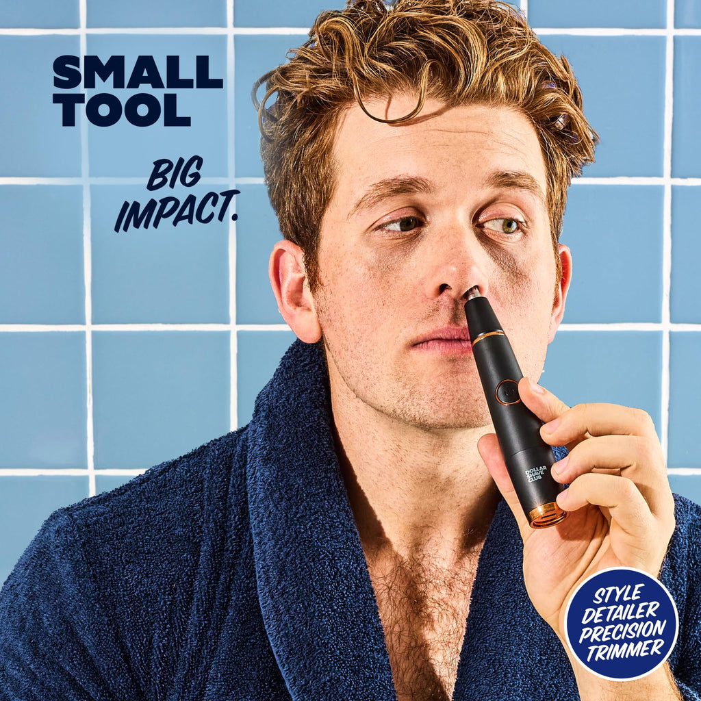 Dollar Shave Club | Style Detailer Precision Trimmer | Trimmer for Nose, Ears, Brows and Sideburns
