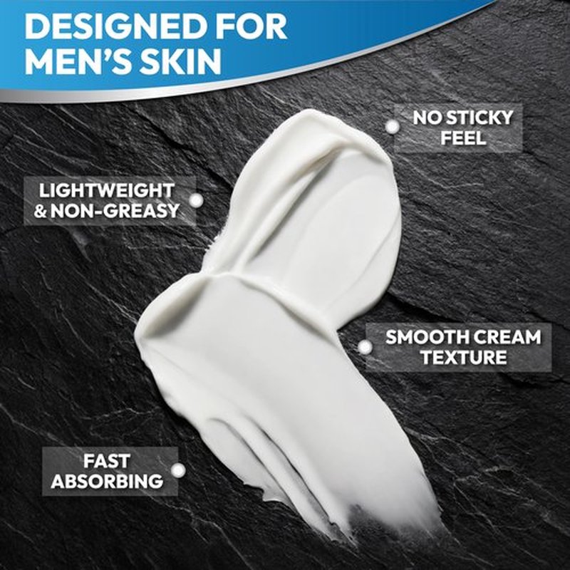 Mens Face Moisturizer Cream - Anti Aging & Wrinkle Repair - After Shave Lotion for Men with Collagen, Retinol, Vitamins E, Jojoba Oil - Age Facial Skin Care - Lightweight Day & Night Cream - 4 oz
