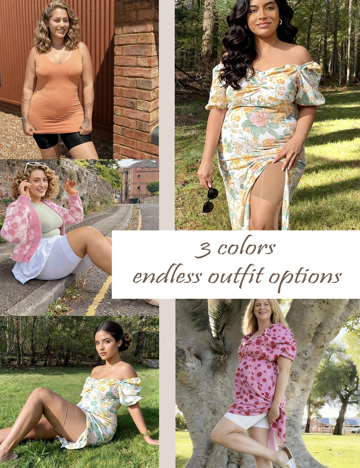 Slip Shorts for Under Dresses Women Cooling Anti-Chafing Undershorts