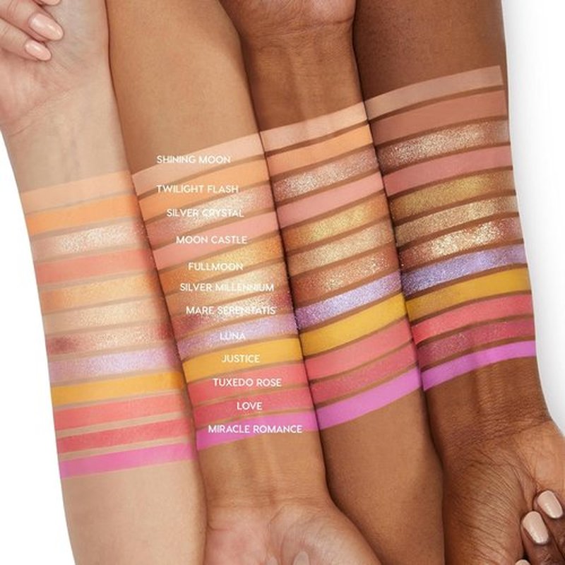 ColourPop x Sailor Moon Pretty Guardian Makeup Palette - Pastel Shadows with Metallic & Matte Finishes - High-Pigment Formula (0.5 oz)