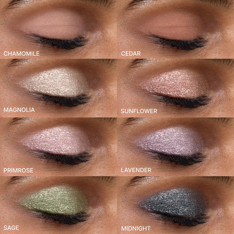 Winky Lux Rose Petal Liquid Eyeshadow, Longwear, Buildable, High-Pigment, Blendable, Crease-Proof, with Hydrating Vitamin E & Mango Seed Butter, Clean Beauty, Cruelty-Free, Vegan, Lavender Shimmer