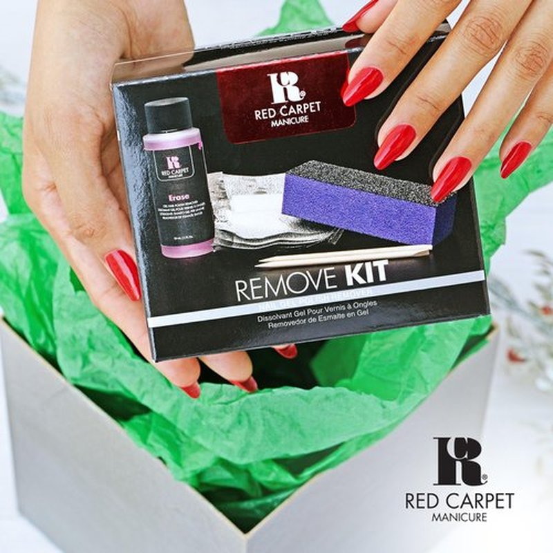 RCM Nail Gel Remove Kit for Easily and Safely Removing Soak-Off Gel Nail Polish and Other UV Nail Products