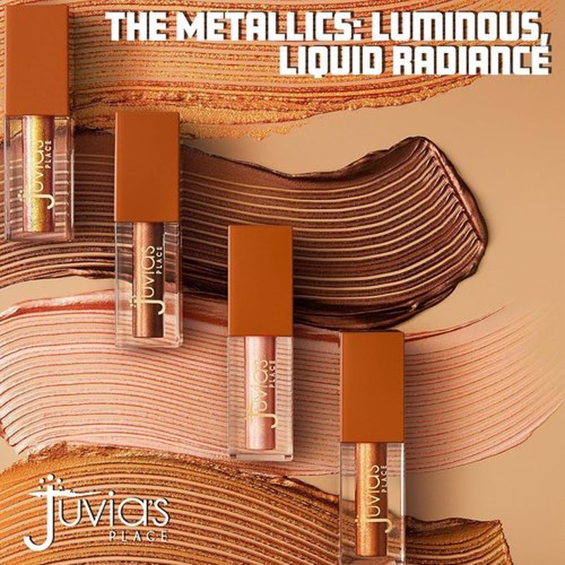 Juvia's Place Liquid Eyeshadow - Cafe Noir Matte Finish for Rich Color | Waterproof & Buildable, 0.08 fl oz