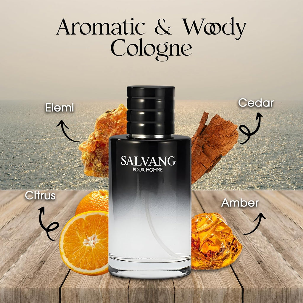 A CENTER Men's Cologne Gift Set - Luxury Fragrance Collection in Premium Presentation Box | Perfect Valentine's Day Gift for Him | Long-Lasting Scents