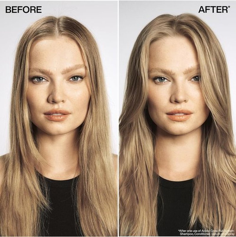 Redken Acidic Grow Full System Scalp & Hair Serum - Lightweight Leave-In Treatment for Healthy Scalp & Thicker Hair