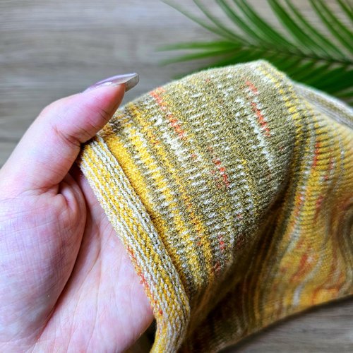 Nutty Natte 2PCS Handmade Wide Tube headwrap Headband for dreadlocks, braids or regular hair Knitted headband for Men and Women Hiking Gaiter Hair Wrap Headbands for Dreads (Yellow Black)