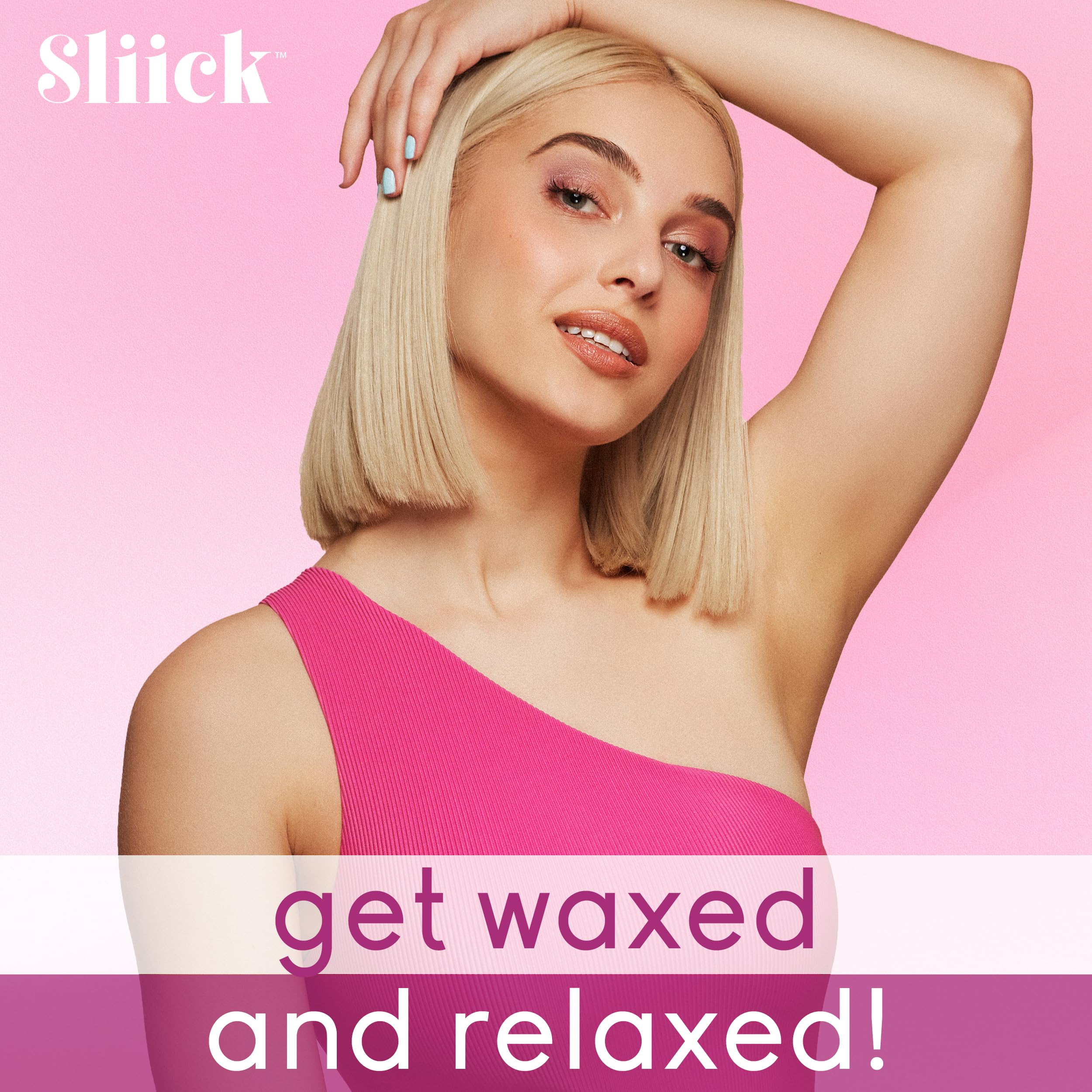 Sliick Post Wax + Shave Oil – Soothing After Shave Oil with Chamomile, Lavender & Tea Tree for Razor Bumps, Ingrown Hair & Redness, After Waxing & Shaving Treatment, 4 fl oz