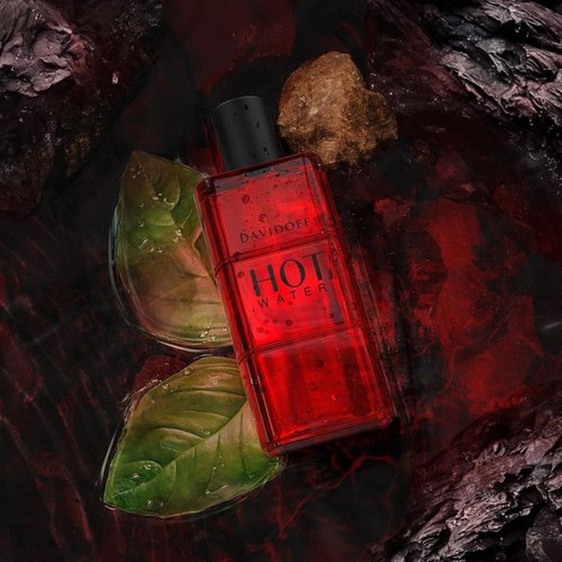 Davidoff Hot Water Eau de Toilette | Ambery Men's Cologne with Basil, Paprika & Benzoin - Long Lasting Luxury Fragrance