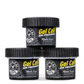 Chemical Guys Black Frost Scent Gel Can Air Freshener, Adjustable Car Air Freshener Gel With Touchless Vent Control For Cup Holder, Under Seat, Office And Home Use - 3 Pack