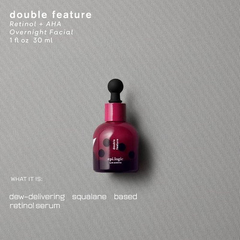 Regine Switzerland Retinol + AHA Overnight Hydration Serum - Targets Fine Lines & Pores, 1 fl oz