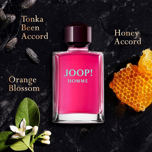Joop! Homme Eau de Toilette - Ambery Men's Cologne with Cinnamon, Jasmine & Vanilla - Long-Lasting Luxury Fragrance