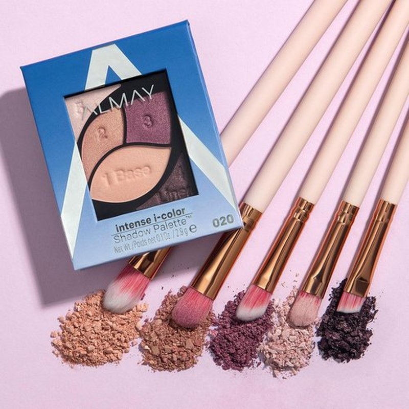 Almay Eyeshadow Palette - Long-Lasting Eye Makeup with Vitamin E | Hypoallergenic, 020 Blue Eyes, 0.1 Oz