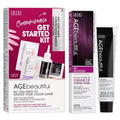 AGE Beautiful Permanent Hair Color Dye Set - 100% Gray Coverage & Anti-Aging Formula | Biotin for Thicker, Fuller Hair