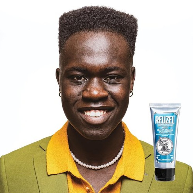 Reuzel Grooming Cream - Pliable Natural Light Hold for Texture & Definition | Moisturizing, 3.38 oz