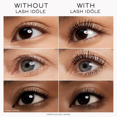 Lancôme Cils Booster XL Mascara Primer & Lash Idôle Black Mascara Duo - Lash-Lifting Full Size Set for Voluminous Lashes