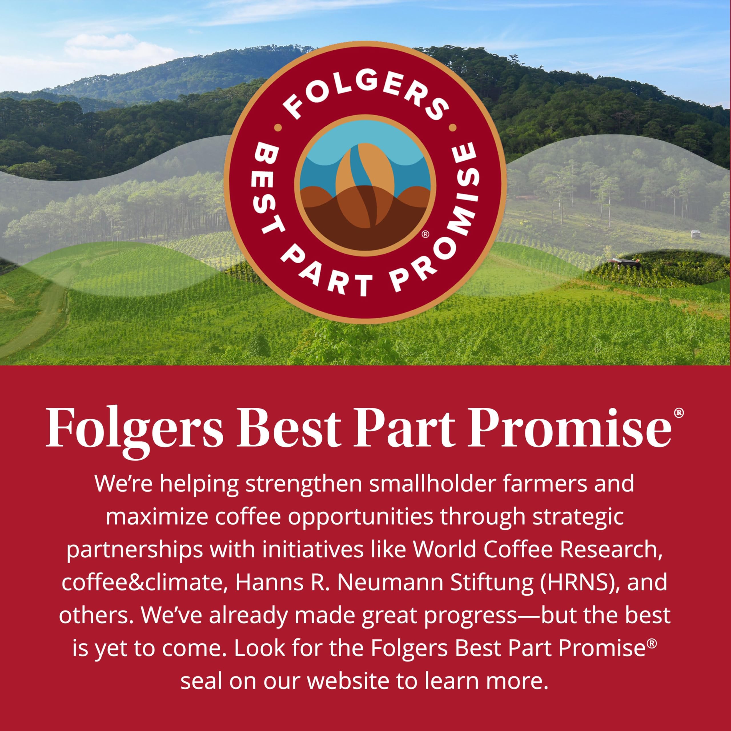 Folgers Classic Medium Roast Ground Coffee, 10.3 Oz 175th Anniversary Limited Edition Metal Can