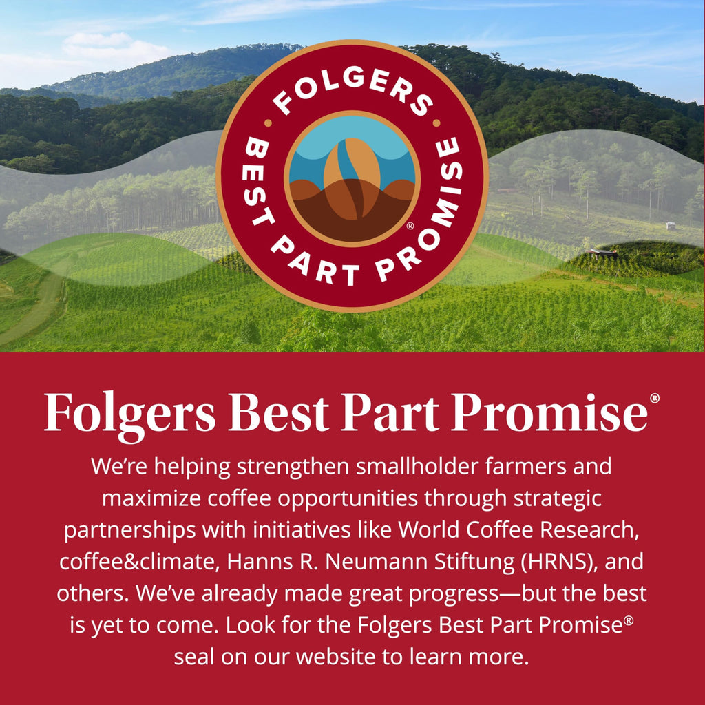 Folgers Black Silk Coffee, Dark Roast, Keurig K-Cup Pods, 72 Count