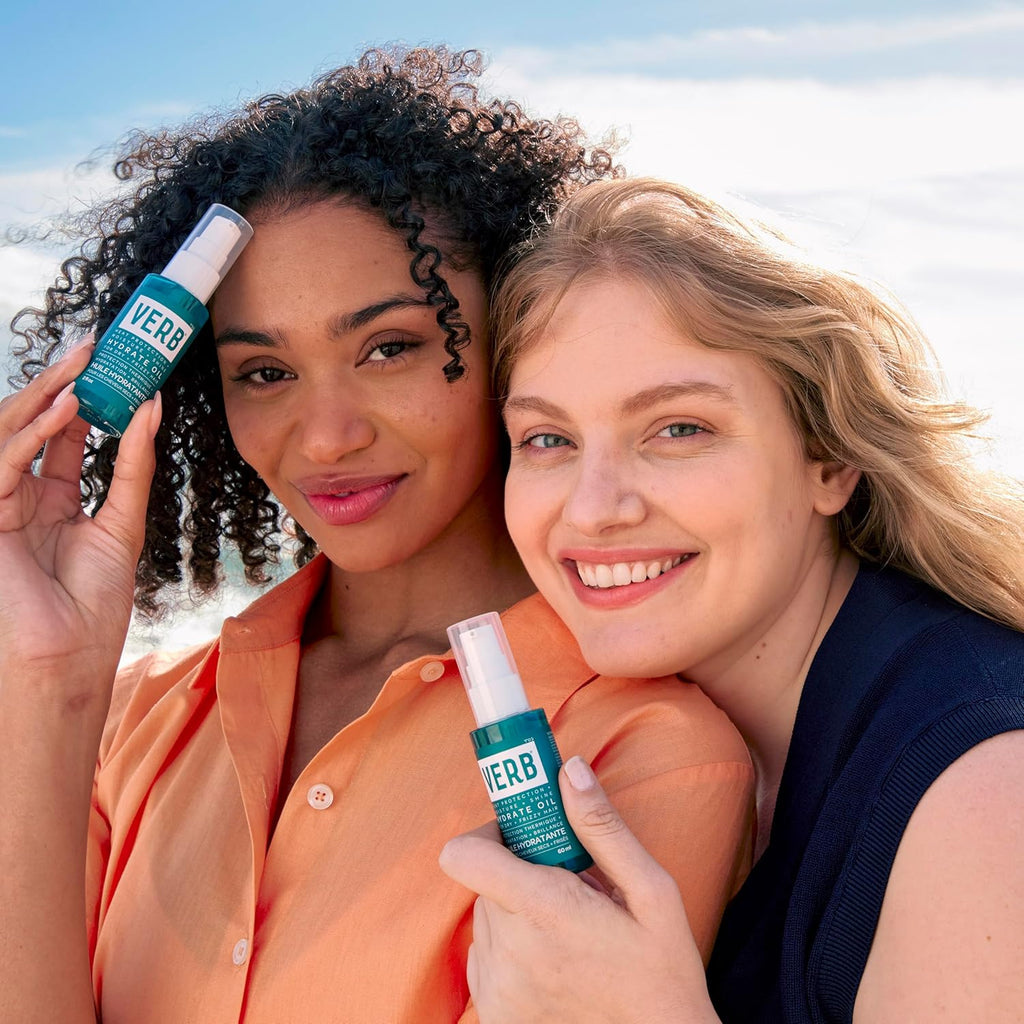 VERB Hydrate Styling Cream - Smooth Frizz and Nourish Dry Hair - Amber & Warm Jasmine Scent