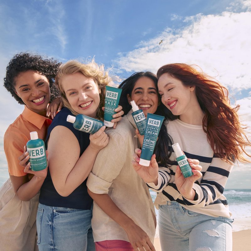 VERB Hydrate Styling Cream, 5.3 oz - Smooth + Reduce Frizz for Dry + Frizzy Hair - Amber + Warm Jasmine Scent