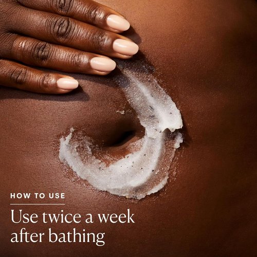 ELEMIS Frangipani Monoi Body Scrub - Tropical Exfoliating & Hydrating Salt Glow 490g for Radiant Skin
