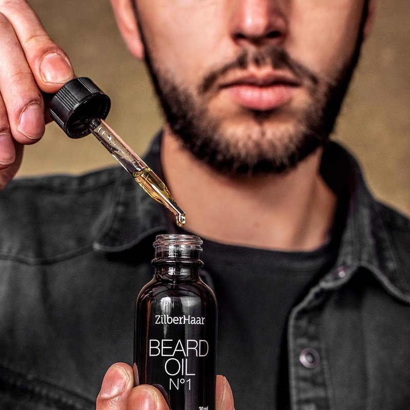 ZilberHaar Beard Oil Bundle - Nourishing Oil, Brush & Comb for Healthy Grooming