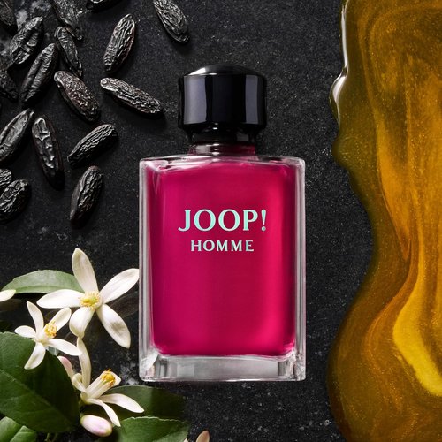 Joop! Homme Eau de Toilette - Ambery Men's Cologne with Cinnamon, Jasmine & Vanilla - Long-Lasting Luxury Fragrance