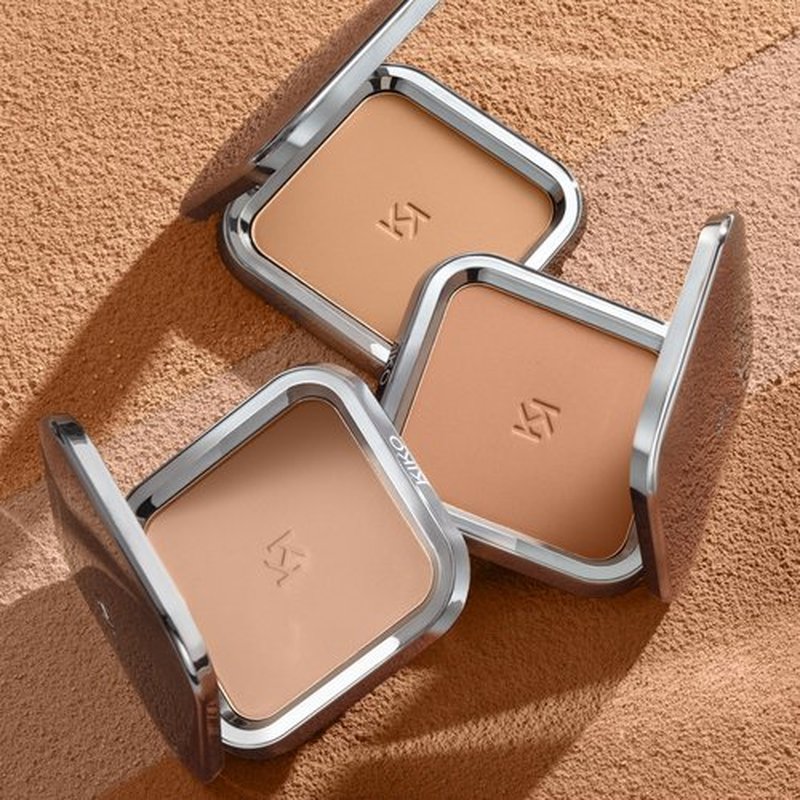 KIKO Milano Flawless Fusion Bronzer Powder 08, Bronzer For An Even-Looking Complexion