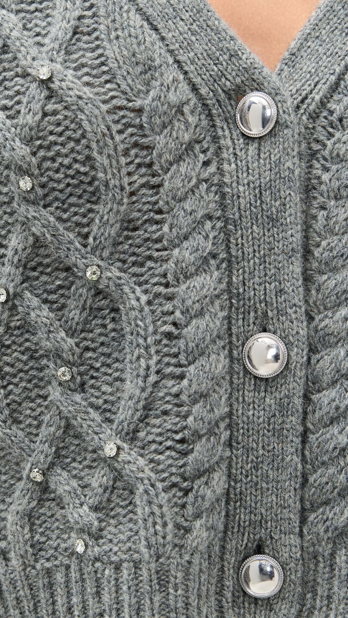 LE BOP Women's Sophie Gemstone Sweater