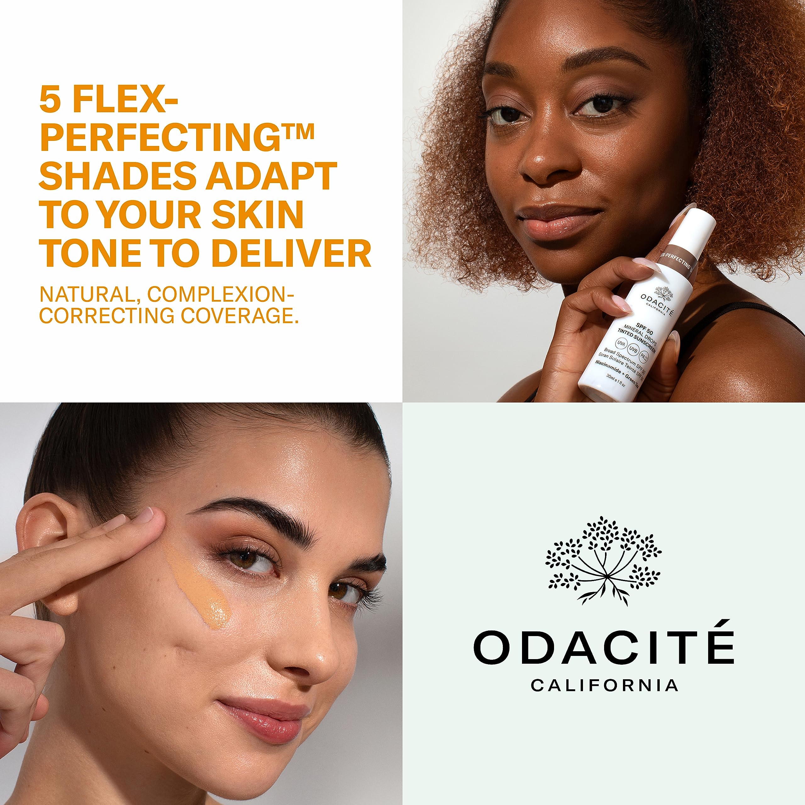 SPF 50 Flex-Perfecting™ Mineral Drops Tinted Sunscreen ONE