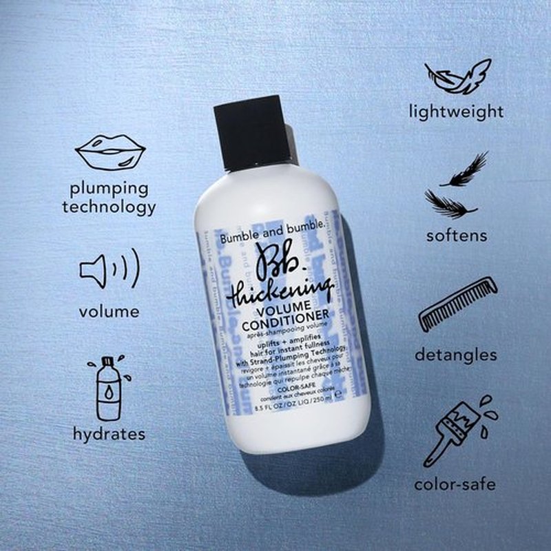 Bumble and bumble. Thickening Volumizing Shampoo, Conditioner & Mousse Set - Full Size | Heat Protectant for Fine to Medium Hair