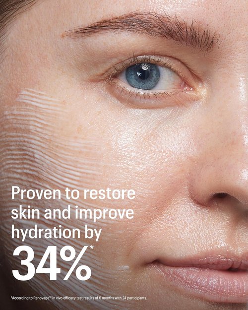 Allies of Skin Molecular Barrier Repair Cream Balm - Deeply Hydrating Face Moisturizer with Ceramides & Squalane | 1 fl oz for Irritated Skin Relief