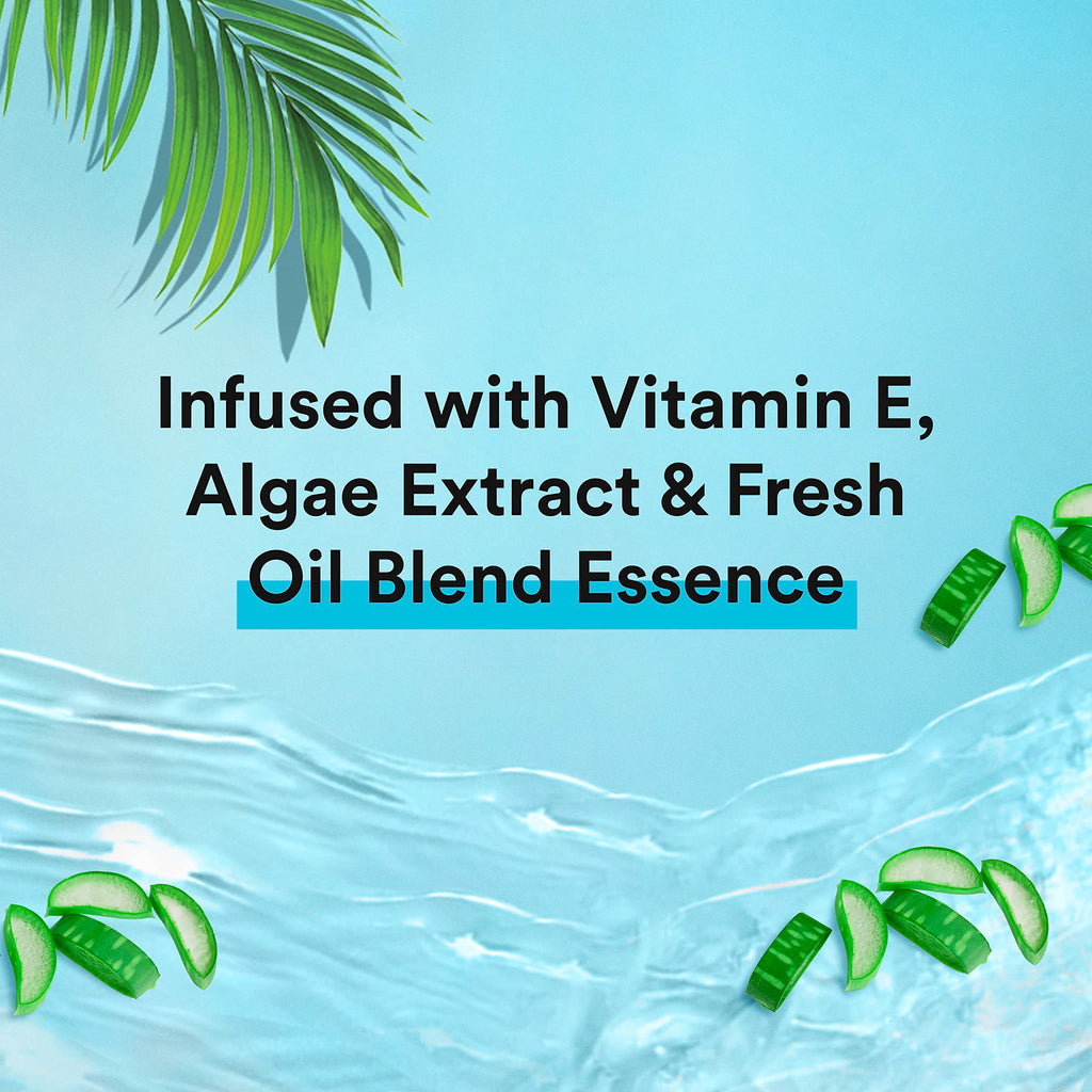 Suave Essentials Gentle Body Wash Ocean Breeze With a Fresh Oil Blend Essence Infused with Vitamin E & Algae Extract 18 oz