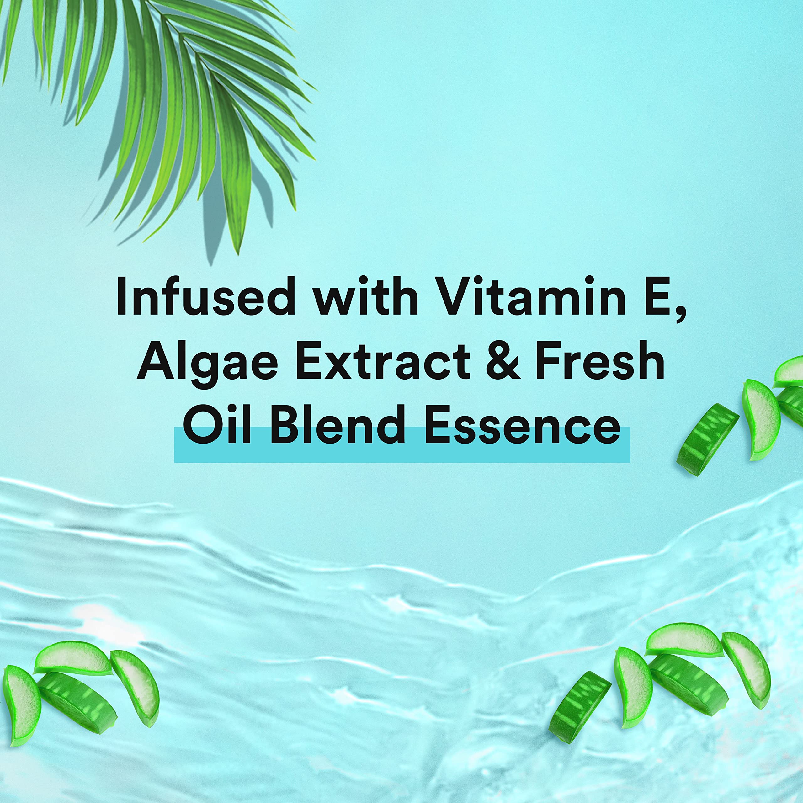 Suave Essentials Gentle Body Wash Ocean Breeze With a Fresh Oil Blend Essence Infused with Vitamin E & Algae Extract 18 oz