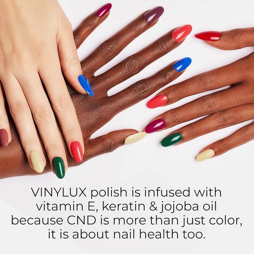 CND Vinylux Nail Polish - Longwear White Color with Gel-Like Shine | Chip Resistant, 0.5 Fl Oz