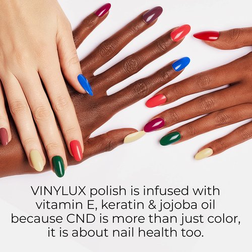 CND Vinylux Longwear Nude Nail Polish, Gel-like Shine & Chip Resistant Color, Satin Pajamas, 0.5 fl. oz