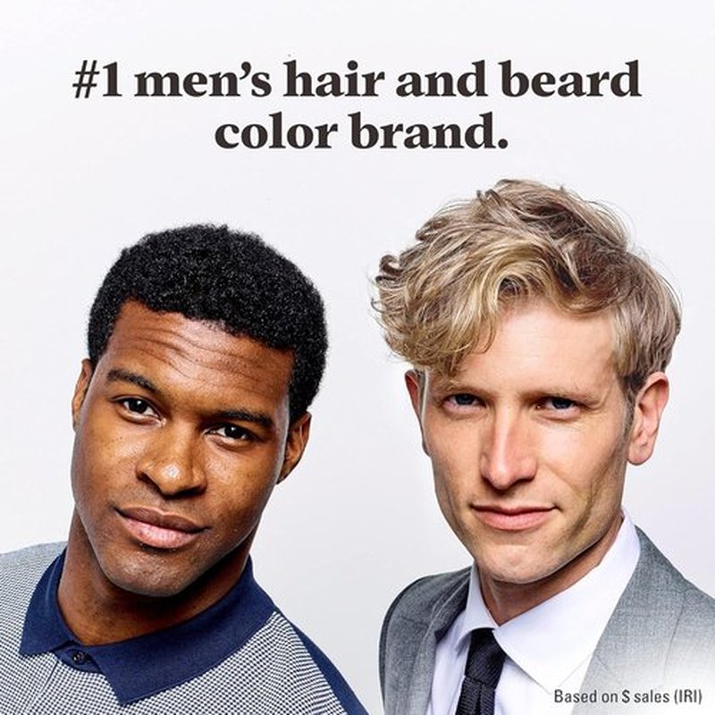 Just For Men Hair Color - Shampoo-In Formula with Keratin & Vitamin E for Stronger Hair | Darkest Brown-Black, H-50A