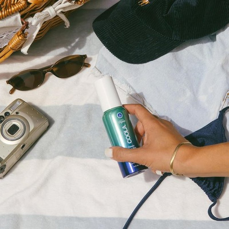 COOLA Organic Sunscreen SPF 50 - Dermatologist Tested Face Mist for Daily Protection | 3.4 Fl Oz
