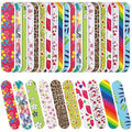 Sumind 100 Pack Mini Nail Files Bulk Double Sided Emery Boards Small Finger Nail Files Manicure Tools(3.54 x 0.79 x 0.16 Inch)