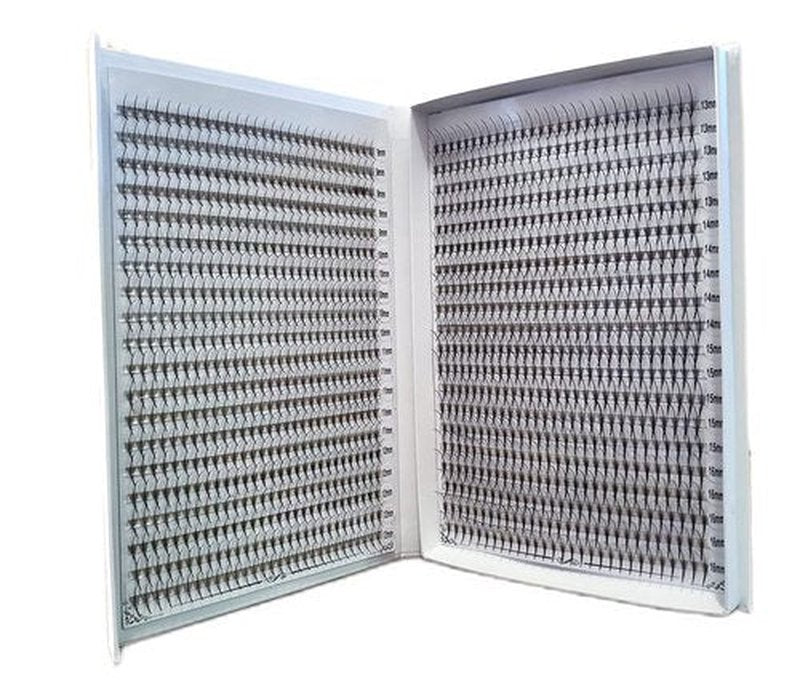 1200 Wispy Premade fans 5D 0.07 Mixed Lengths 9-16mm 1000 fans 7D 0.05 Volume loose Lashes C D Curl Handmade Fan eyelash extensions Kimeyelashes promade fan (Curl C, 5D - 0.07 - Wispy 1200f)