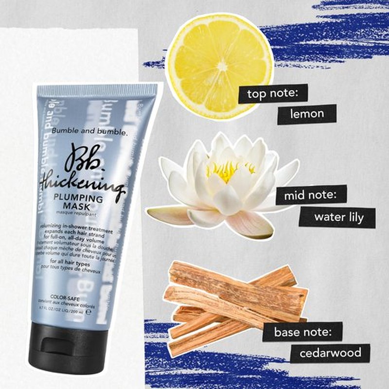Bumble and bumble. Thickening Plumping Hair Mask | Color Safe | Hydrating, Volumizing, Smoothing + Strengthening | Curly, Wavy, Straight, 6.7 Fl Oz