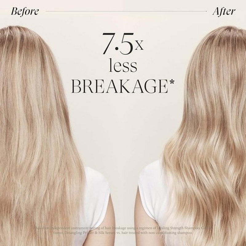 L'ANZA Healing Strength Shampoo - Moisturizing Formula for Dry, Damaged Hair | Color Safe & Sulfate Free