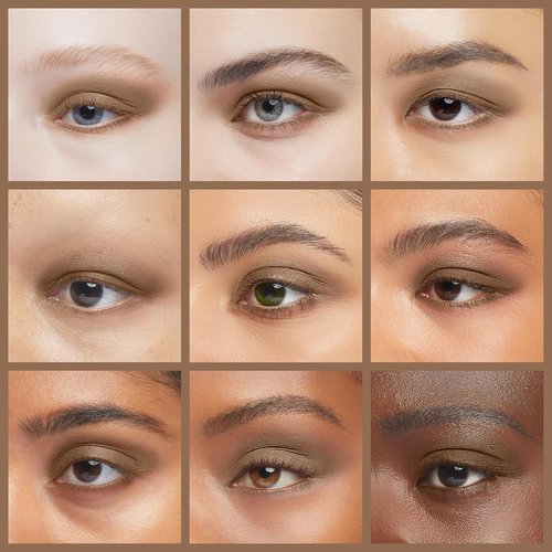 Pure Ziva Vegan Eyeshadow - Acorn Matte Mauve Brown | Talc-Free, Paraben-Free, Cruelty-Free