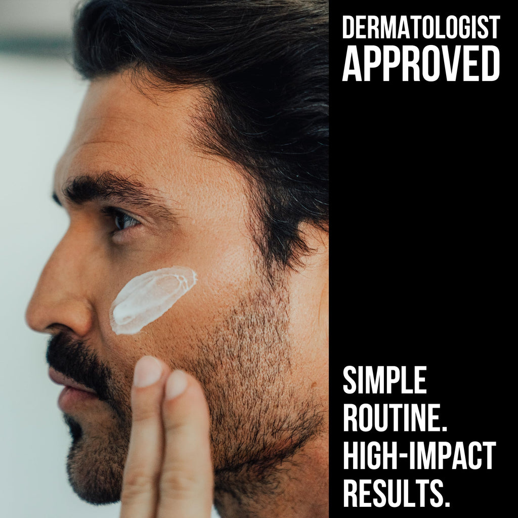 Men's Face Moisturizer for Dry Skin & Oily Skin - Unscented Mens Lotion for Face, Mens Face Lotion, Facial Moisturizer Face Cream, Anti Aging Face Moisturizer for Men, Use as After Shave Lotion PARENT