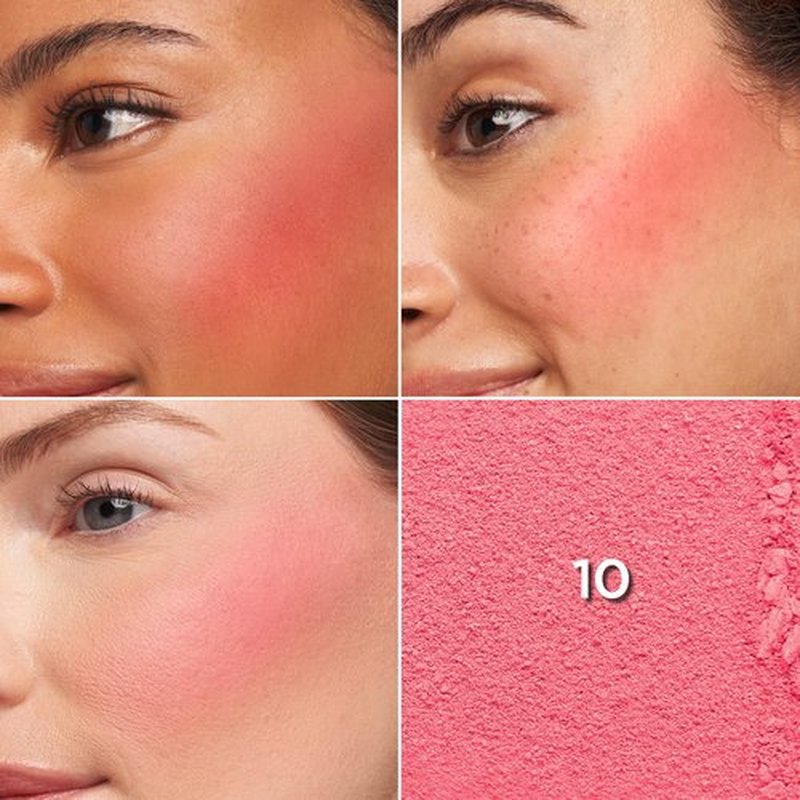 L'Oreal Paris Infallible Up to 24H Fresh Wear Soft Matte Blush, Blendable, Long-Lasting and Waterproof Cheek Make Up, Confident Pink 10, 0.31 Oz