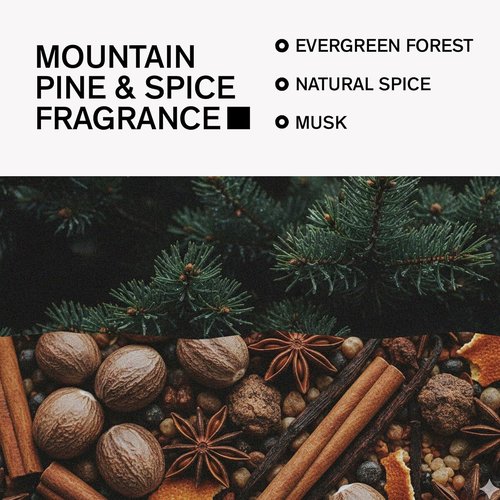 Bravo Sierra Aluminum-Free Deodorant for Men - Natural Ingredients for All-Day Odor & Sweat Protection - Mountain Pine & Spice, 3.2 oz - Paraben & Cruelty-Free, Vegan
