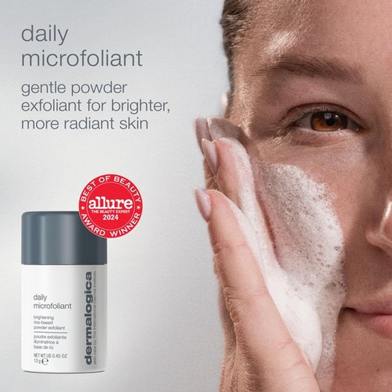 Dermalogica Light Up the Room – Facial Cleansing Skin Care Set, Includes Face Exfoliants, Cleanser, Mask, and Fan Brush